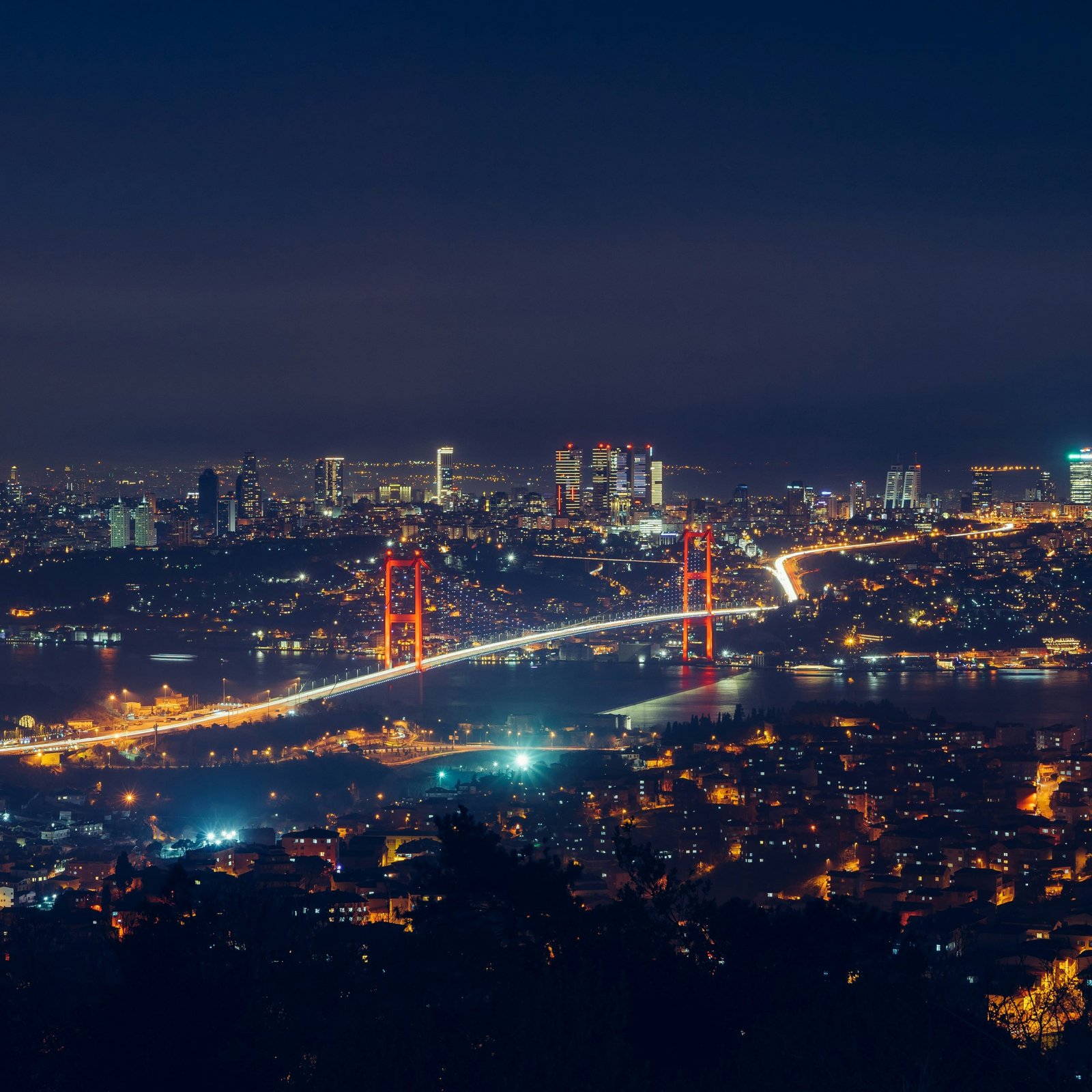 top view photography of lighted city