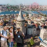 istanbul skyline view bosphorus city panorama